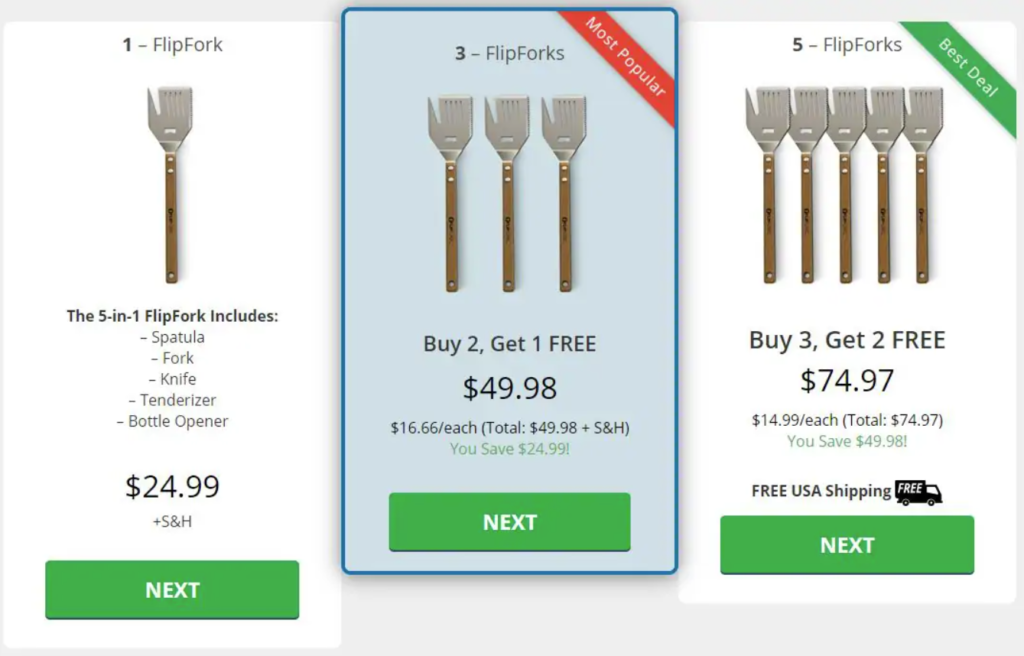 Flipfork Pricing