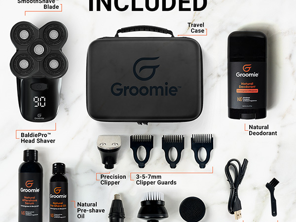 groomie shaver Features