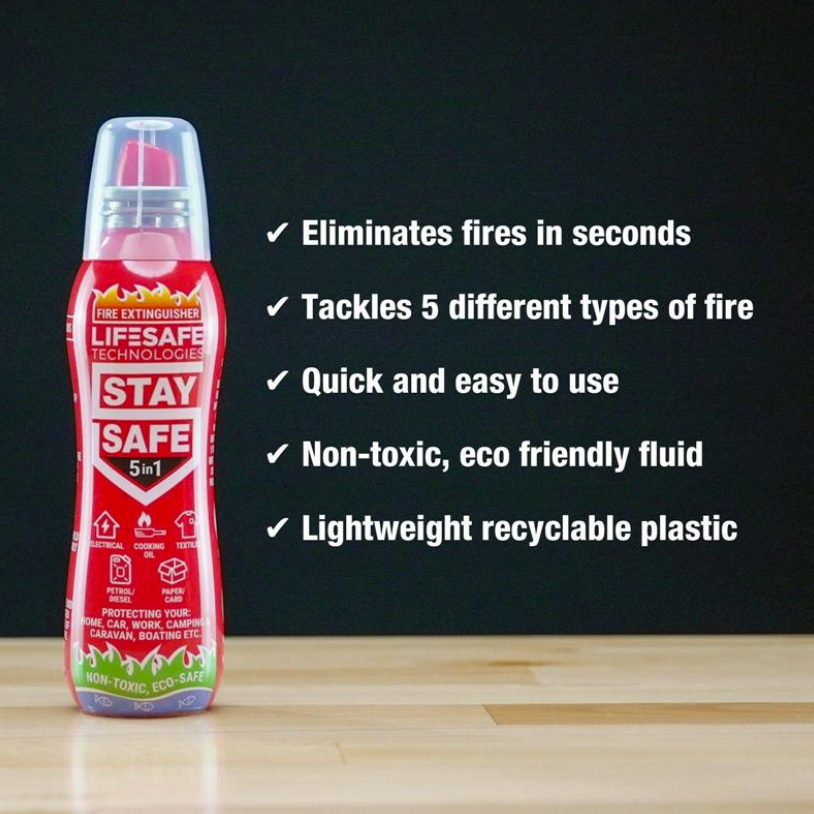 Staysafe fire extinguisher Benefits